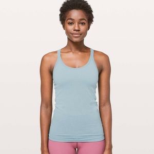 Lululemon Ebb to Street Tank in Blue cast